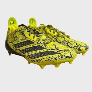 NEW Adidas Adizero Electric II Exotic Speed Football Cleats Men's Sz 8.5 Yellow